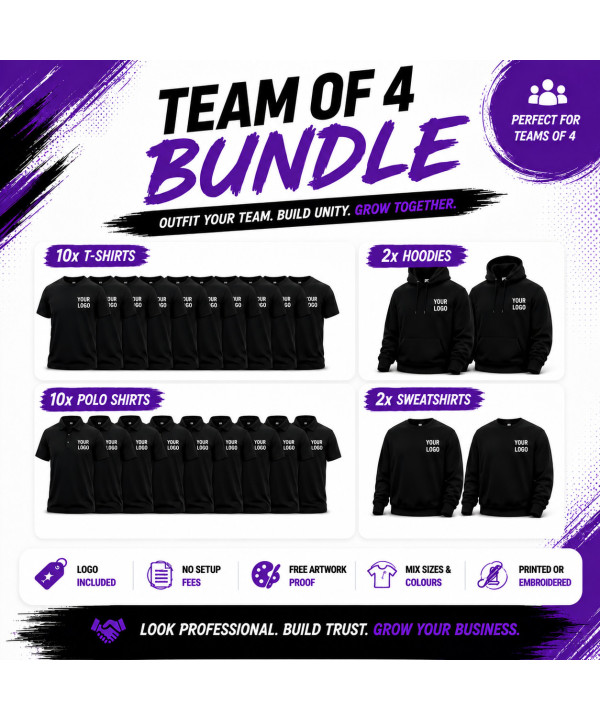 Team Of 4 Bundle (Better) Team Of 4 Bundle (Better)
