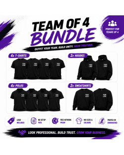 Team Of 4 Bundle (Good)