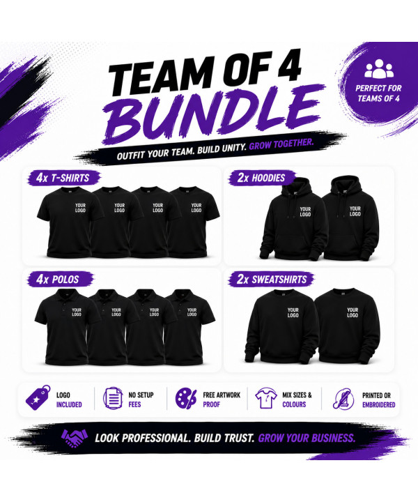 Team Of 4 Bundle (Good) Team Of 4 Bundle (Good)