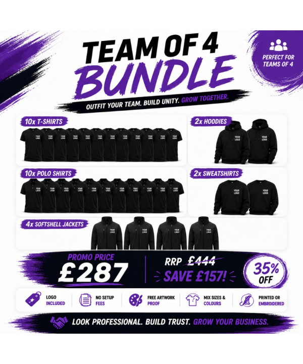 Team Of 4 Bundle (Best)