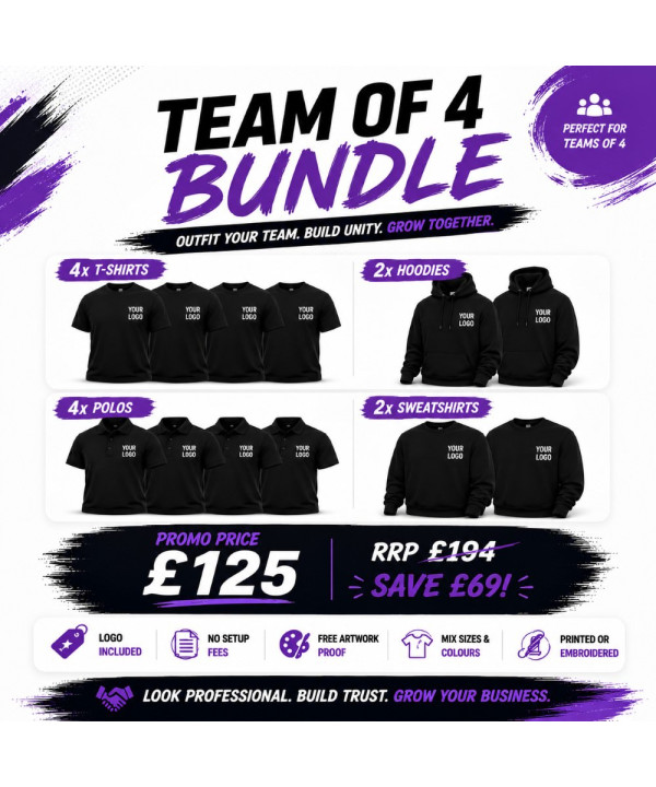 Team Of 4 Bundle (Good)
