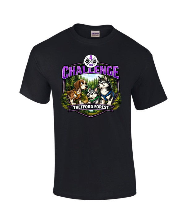 4xPaw Challenge T-shirt 4xPaw Challenge T-shirt