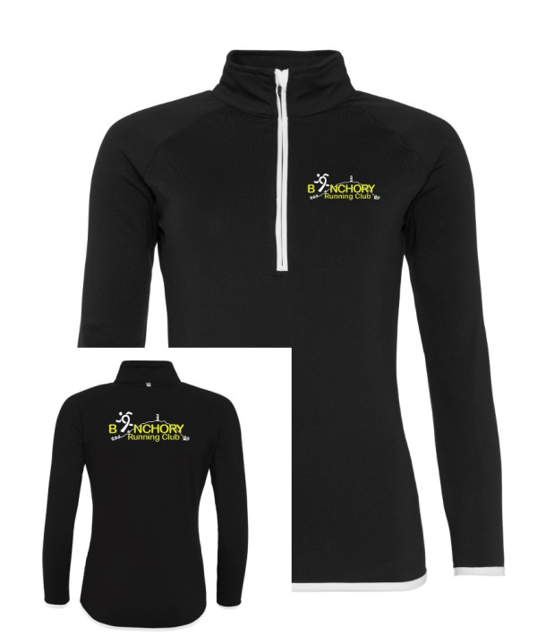 Banchory RC Ladies Cool 1/4-Zip Sweat Banchory RC Ladies Cool 1/4-Zip Sweat