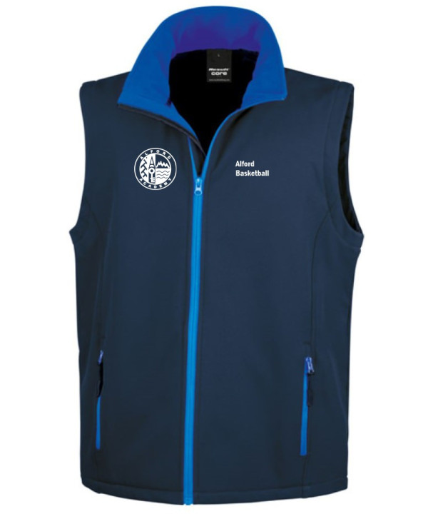 Alford Basketball Softshell Bodywarmer Alford Basketball Softshell Bodywarmer
