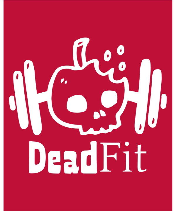 Deadfit Unisex Red Hoody Deadfit Unisex Red Hoody