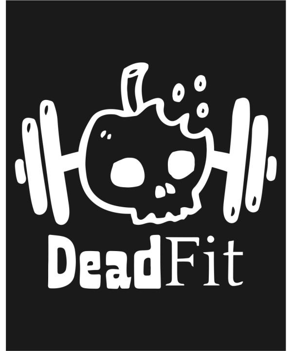 Deadfit Unisex Black Hoody Deadfit Unisex Black Hoody