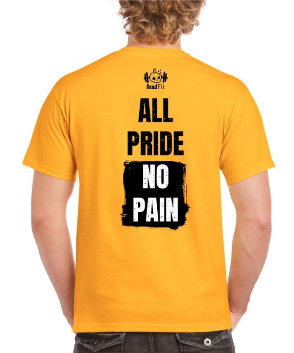 Deadfit Unisex Gold T-shirt