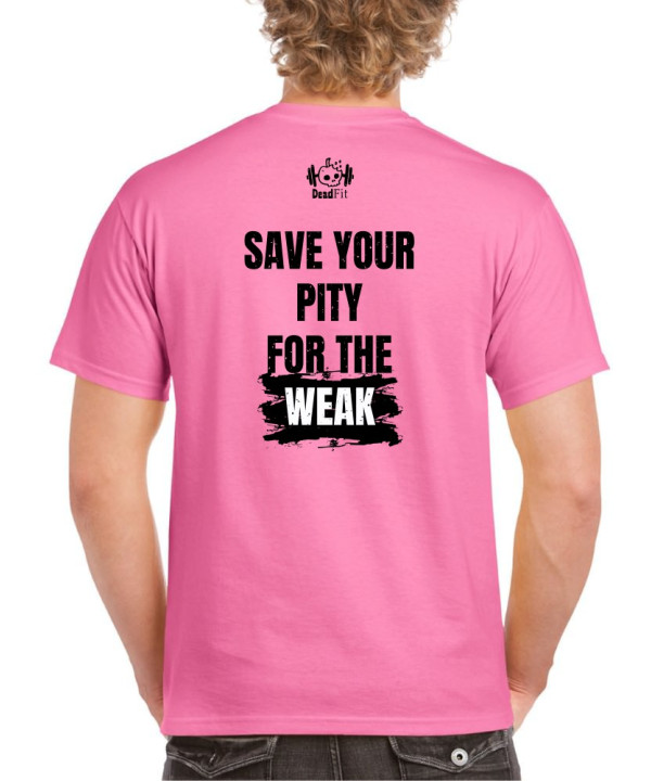 Deadfit Unisex Pink T-shirt Deadfit Unisex Pink T-shirt