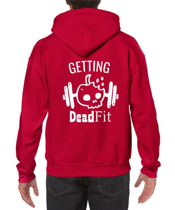 Deadfit Unisex Red Hoody Deadfit Unisex Red Hoody