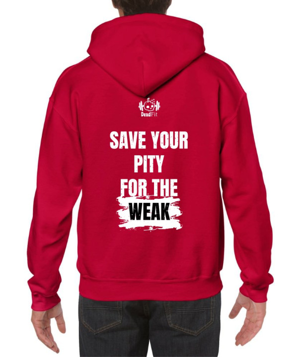 Deadfit Unisex Red Hoody Deadfit Unisex Red Hoody