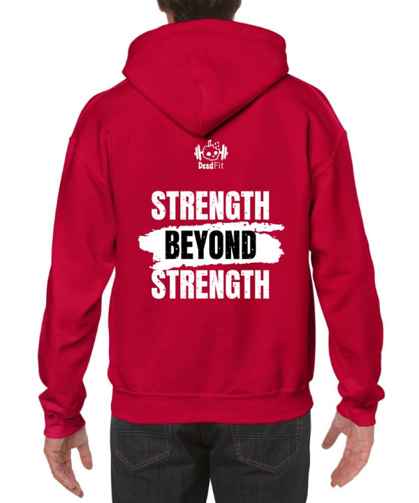 Deadfit Unisex Red Hoody Deadfit Unisex Red Hoody