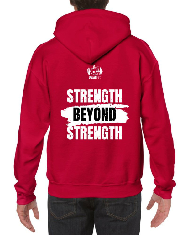 Deadfit Unisex Red Hoody