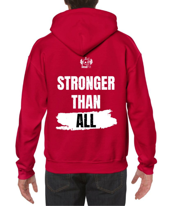 Deadfit Unisex Red Hoody Deadfit Unisex Red Hoody