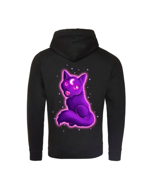 Lunar Cross Neck Hoody