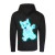 Star Cross Neck Hoody