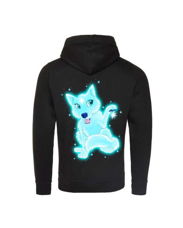 Star Cross Neck Hoody