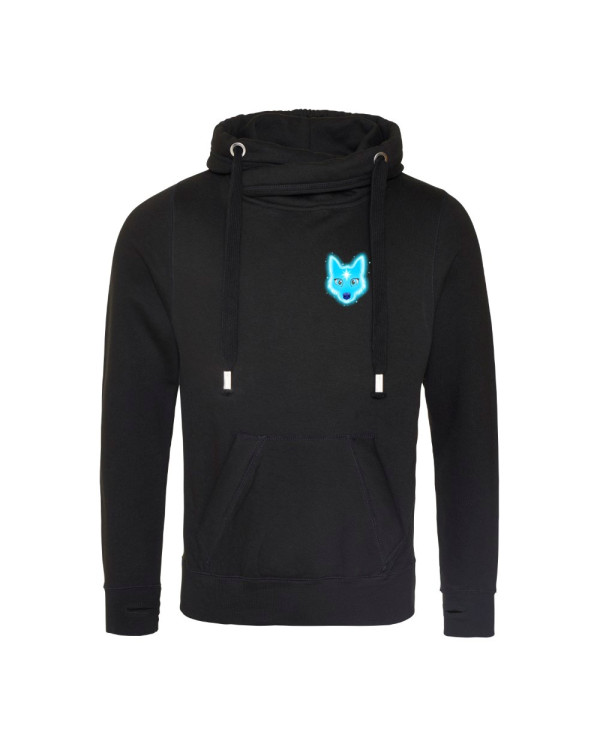 Star Cross Neck Hoody