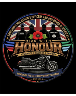 Ride With Honour T-shirt Ride With Honour T-shirt