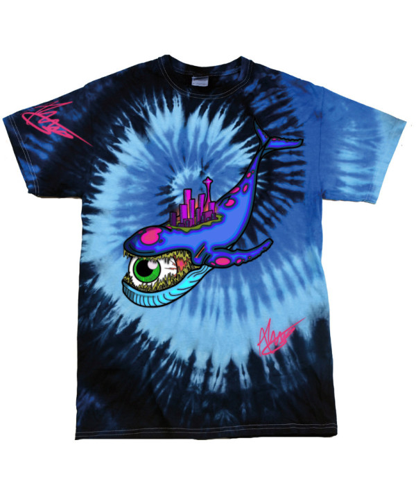 Dream Whale Tie-dye T-shirt Dream Whale Tie-dye T-shirt
