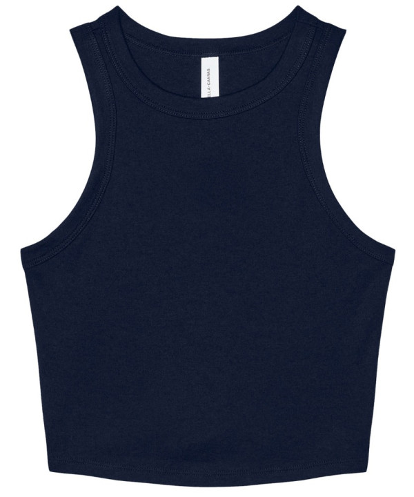 Women’s micro rib racer tank