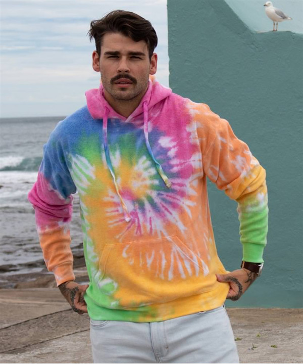 Tie-dye hoody
