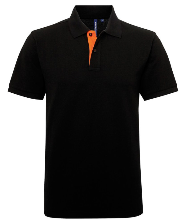 Classic Fit Contrast Polo