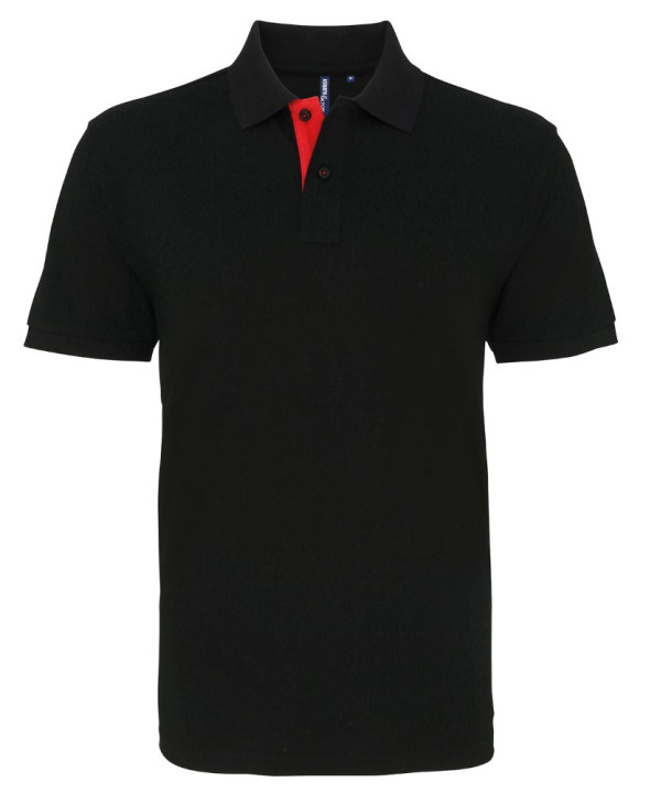 Classic Fit Contrast Polo