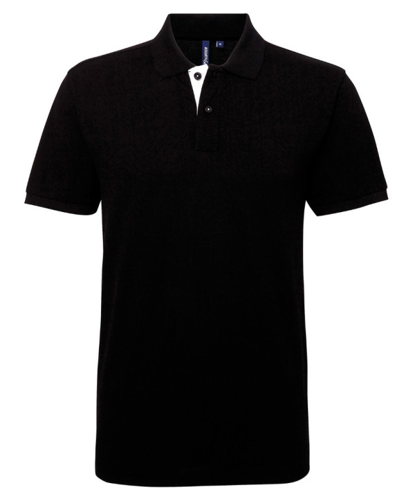 Classic Fit Contrast Polo