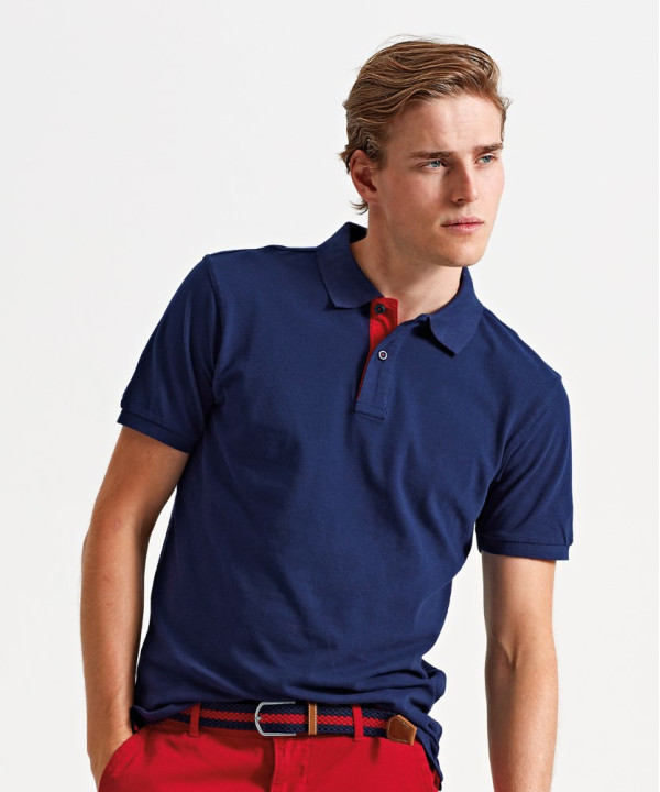 Classic Fit Contrast Polo