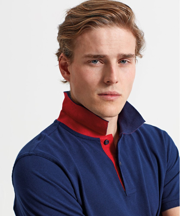 Classic Fit Contrast Polo