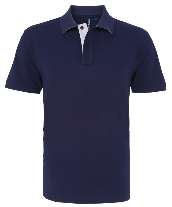 Classic Fit Contrast Polo