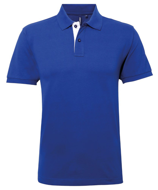 Classic Fit Contrast Polo