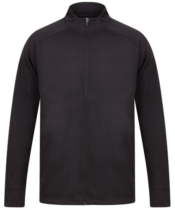 Knitted tracksuit top