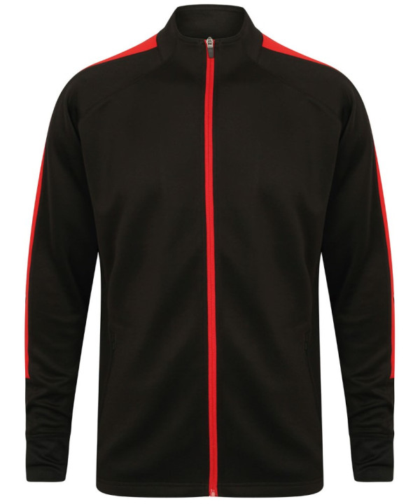 Knitted tracksuit top