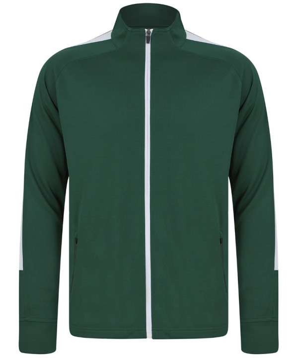 Knitted tracksuit top