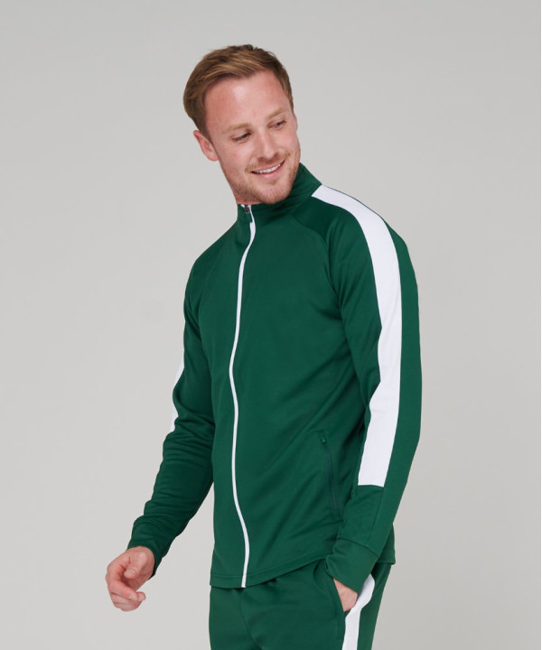 Knitted tracksuit top
