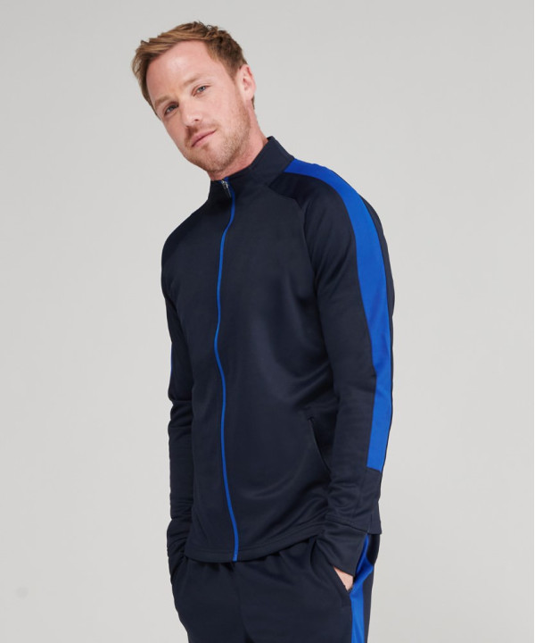 Knitted tracksuit top