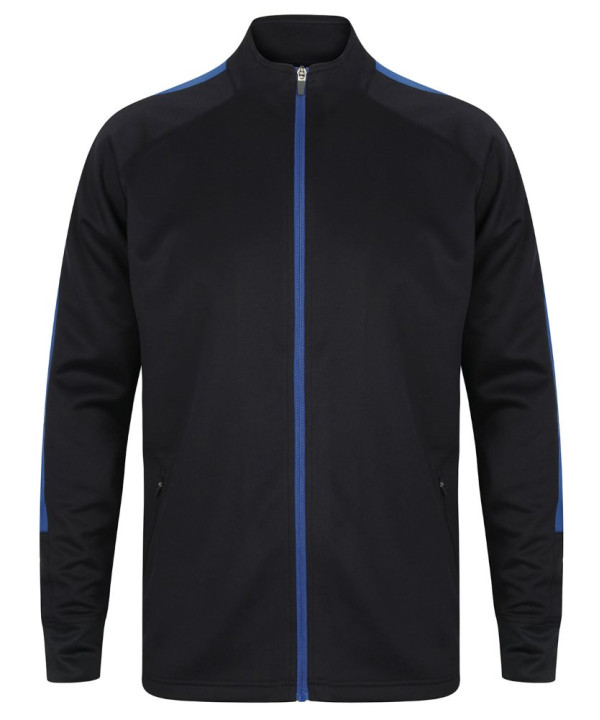 Knitted tracksuit top