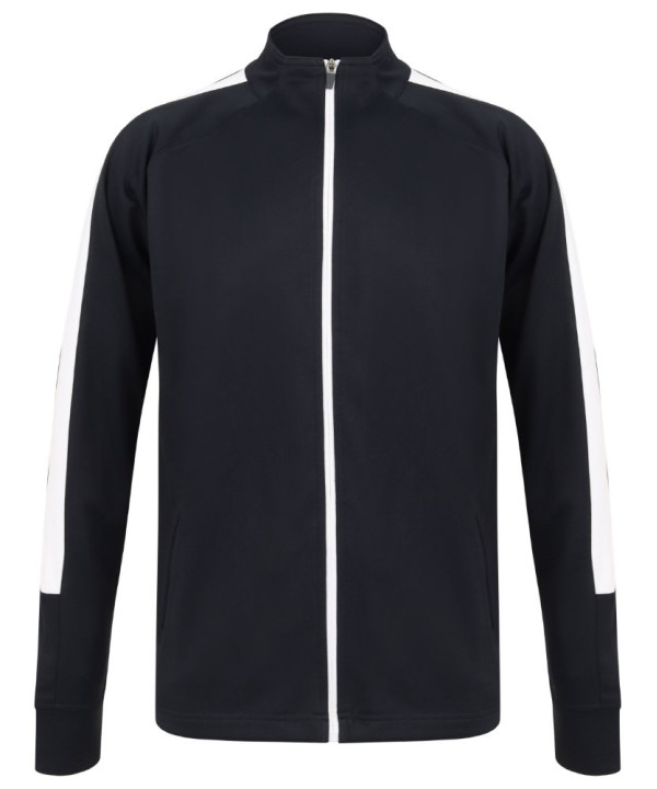 Knitted tracksuit top