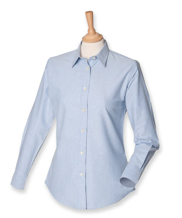 Henbury Ladies Oxford L/S Shirt Henbury Ladies Oxford L/S Shirt