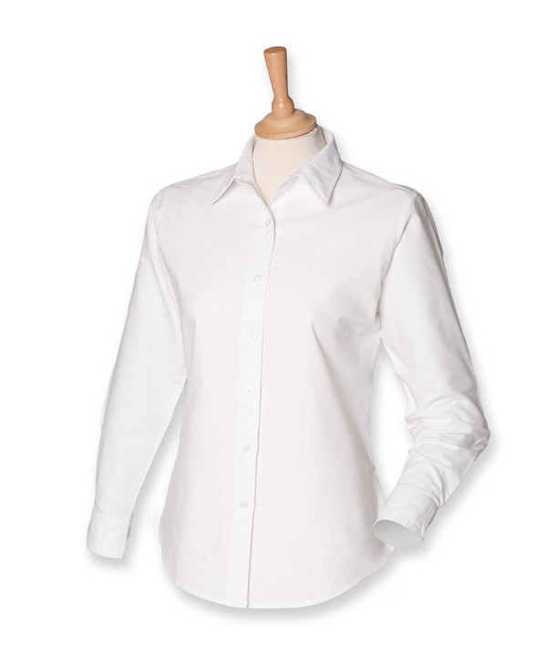 Henbury Ladies Oxford L/S Shirt Henbury Ladies Oxford L/S Shirt