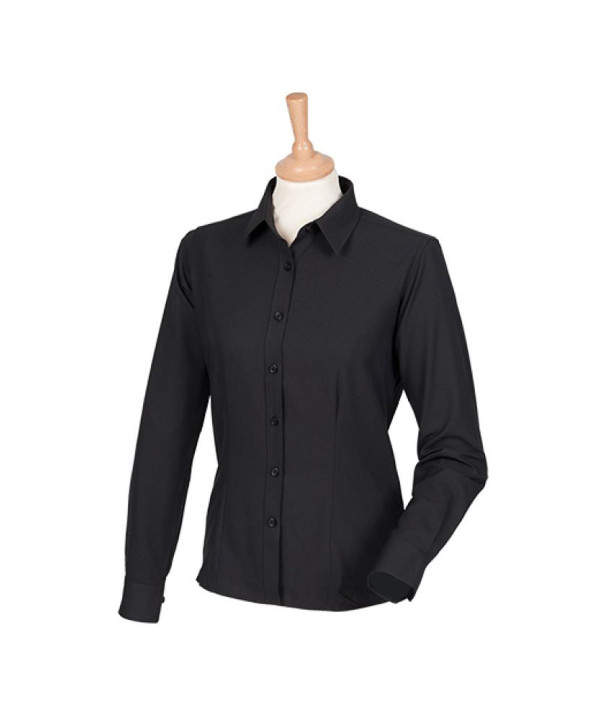 Henbury Ladies Quick Dry L/S Shirt Henbury Ladies Quick Dry L/S Shirt