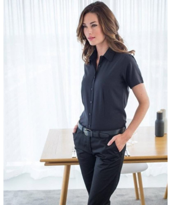 Henbury Ladies Quick Dry S/S Shirt Henbury Ladies Quick Dry S/S Shirt