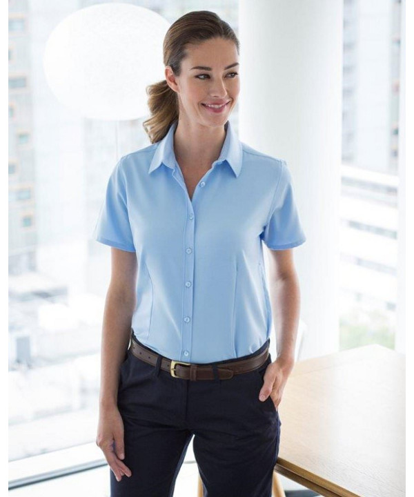 Henbury Ladies Quick Dry S/S Shirt Henbury Ladies Quick Dry S/S Shirt