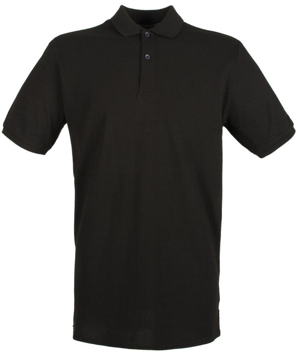 Micro-fine piqué polo shirt