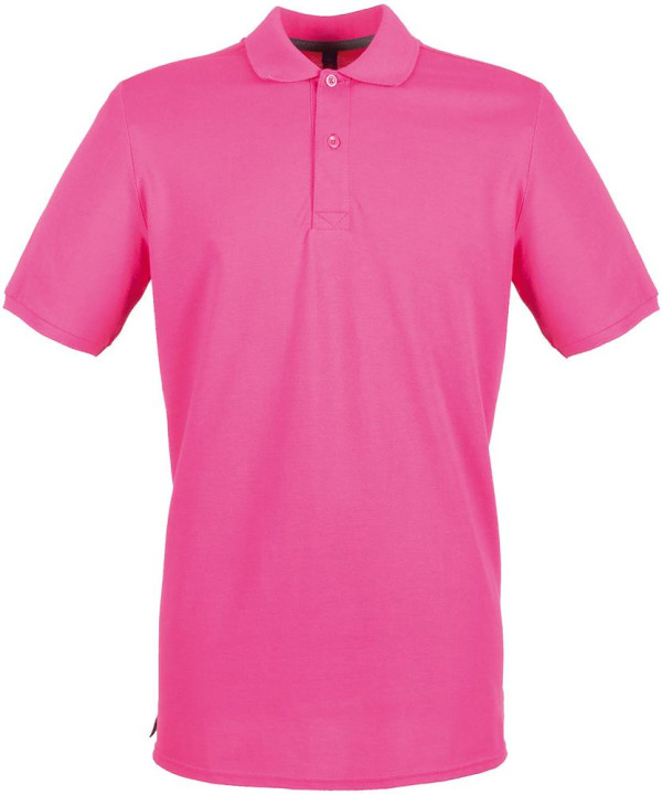 Micro-fine piqué polo shirt