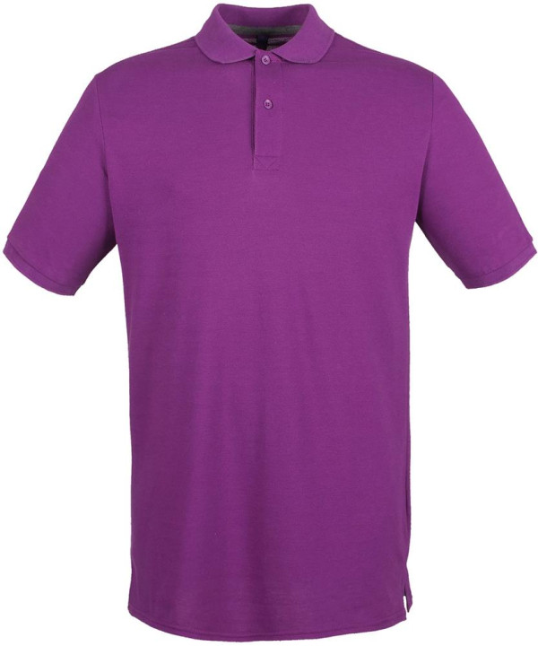 Micro-fine piqué polo shirt
