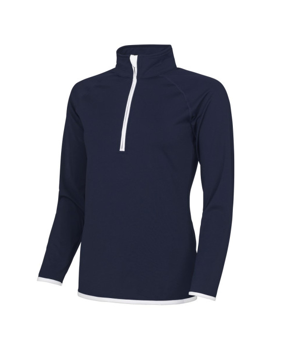 Ladies Cool 1/4-Zip Sweat