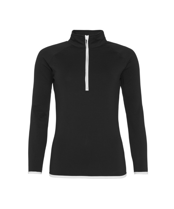 Ladies Cool 1/4-Zip Sweat