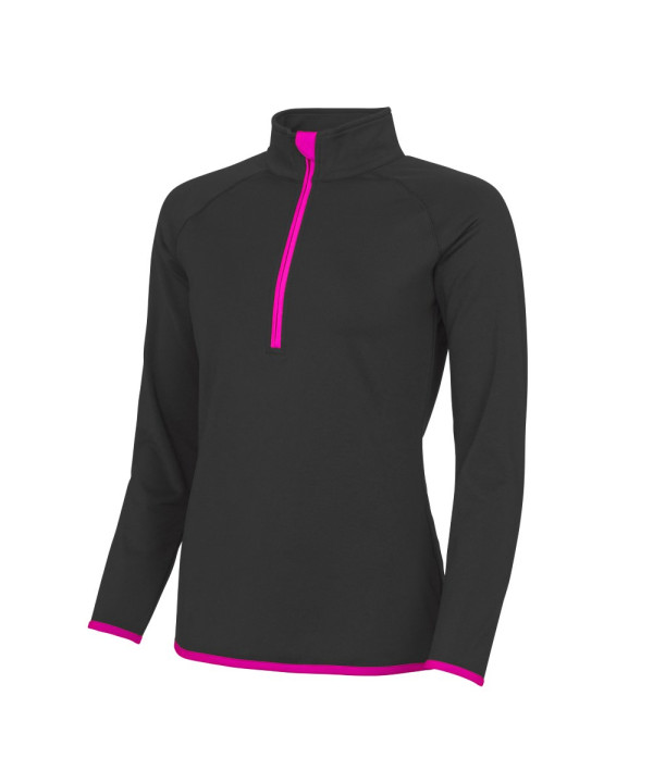 Ladies Cool 1/4-Zip Sweat